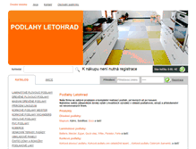 Tablet Screenshot of podlahy-letohrad.cz